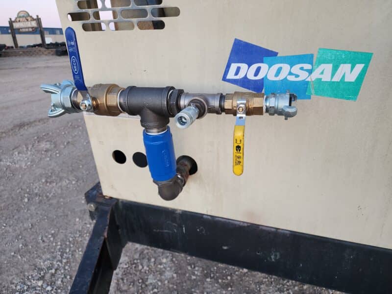 AC-74 425 CFM 2014 Doosan Cummins Engine Air Compressor