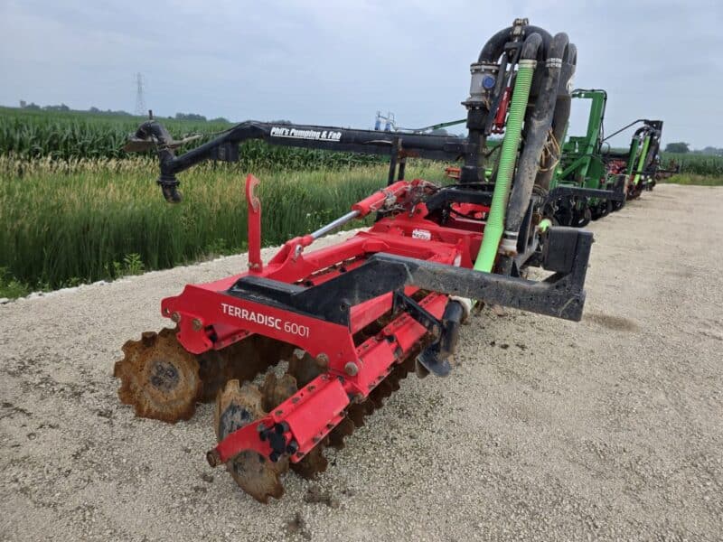 #51 Phil’s Pumping 20′ Pottinger Disc Manure Incorporator w. 6″ Swing pipe