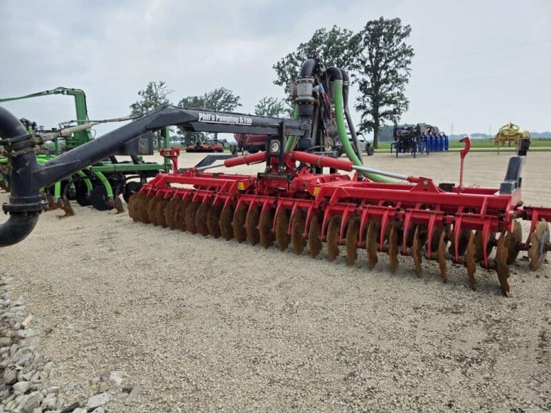 #51 Phil’s Pumping 20′ Pottinger Disc Manure Incorporator w. 6″ Swing pipe
