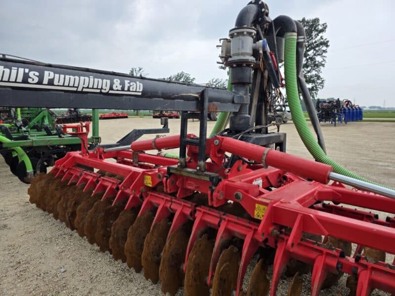 #51 Phil’s Pumping 20′ Pottinger Disc Manure Incorporator w. 6″ Swing pipe