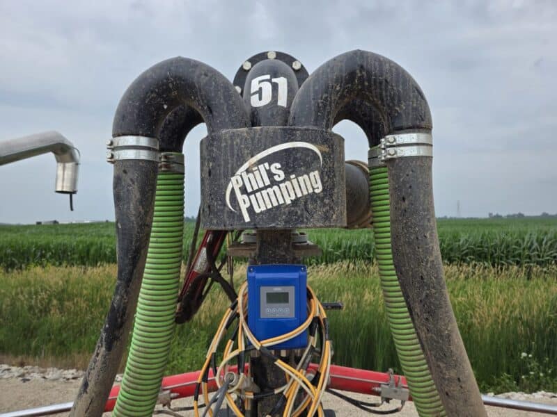 #51 Phil’s Pumping 20′ Pottinger Disc Manure Incorporator w. 6″ Swing pipe