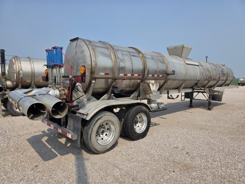 U-4773 1985 West-Mark 6800 Gallon Stainless Steel Semi Tanker
