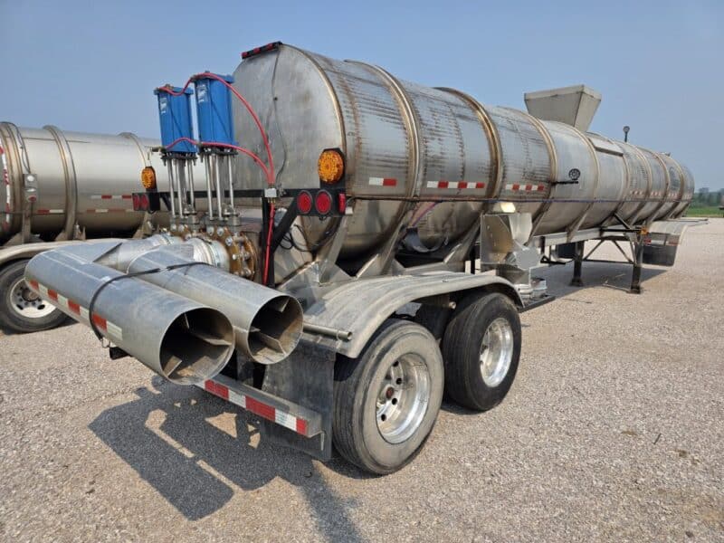 U-4773 1985 West-Mark 6800 Gallon Stainless Steel Semi Tanker