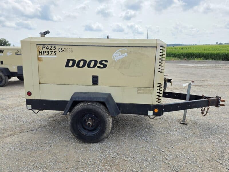 AC-73 425 CFM 2013 Doosan Cummins Engine Air Compressor