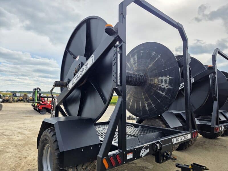 #72 Phil’s Pumping Rotator 30 Hose Reel Holds 10-8″