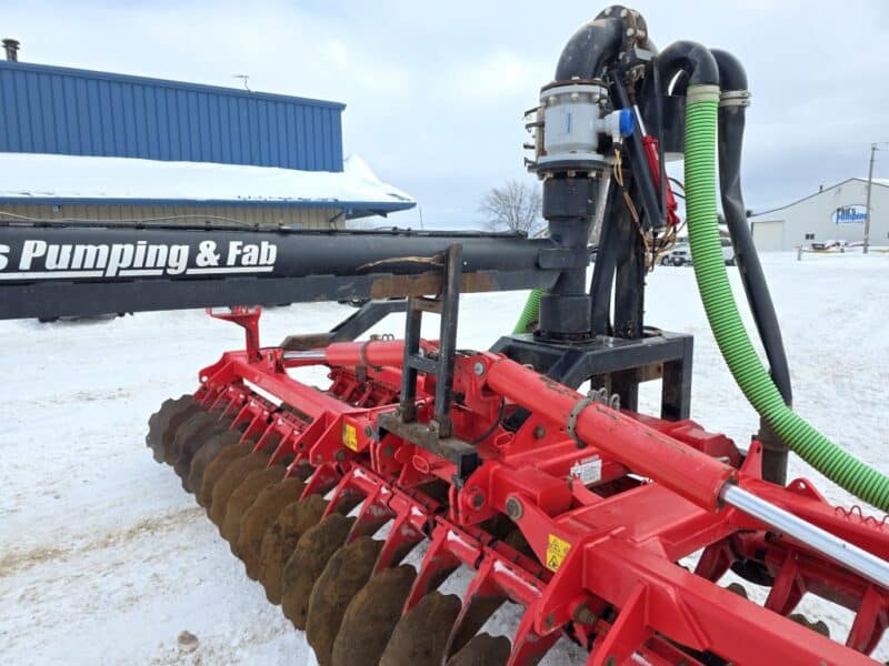 #51 Phil’s Pumping 20′ Pottinger Disc Manure Incorporator w. 6″ Stinger