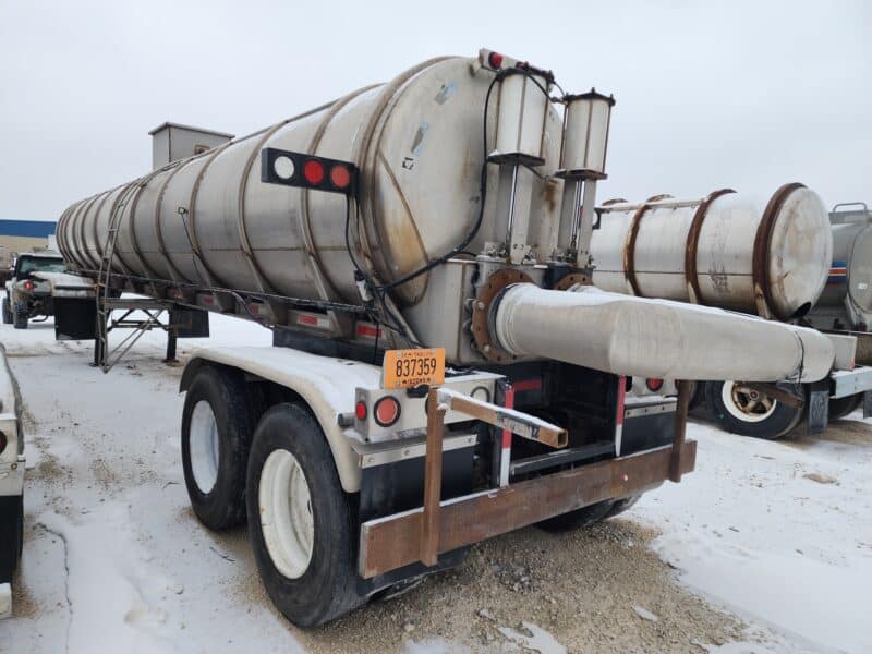 U-4784 6000 Gallon Dual 12″ Unload Stainless Steel Semi Tanker