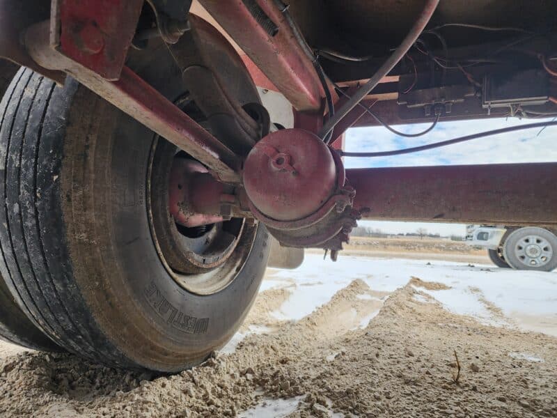 6800 Gallon Northern Steel Semi Tanker 12″ rear unload