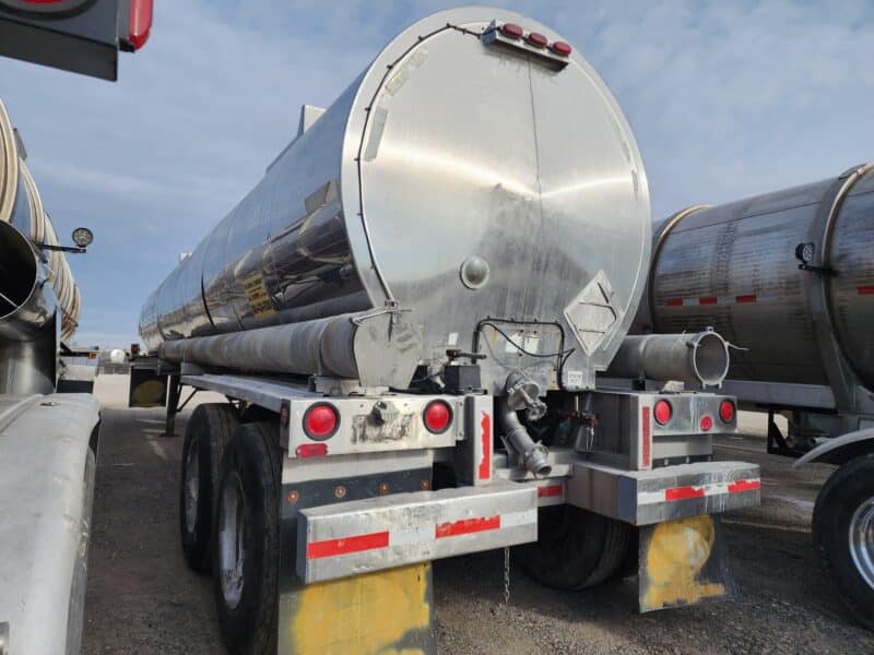 U-4788 1993 Brenner 6700 Gallon Stainless Steel Semi Tanker