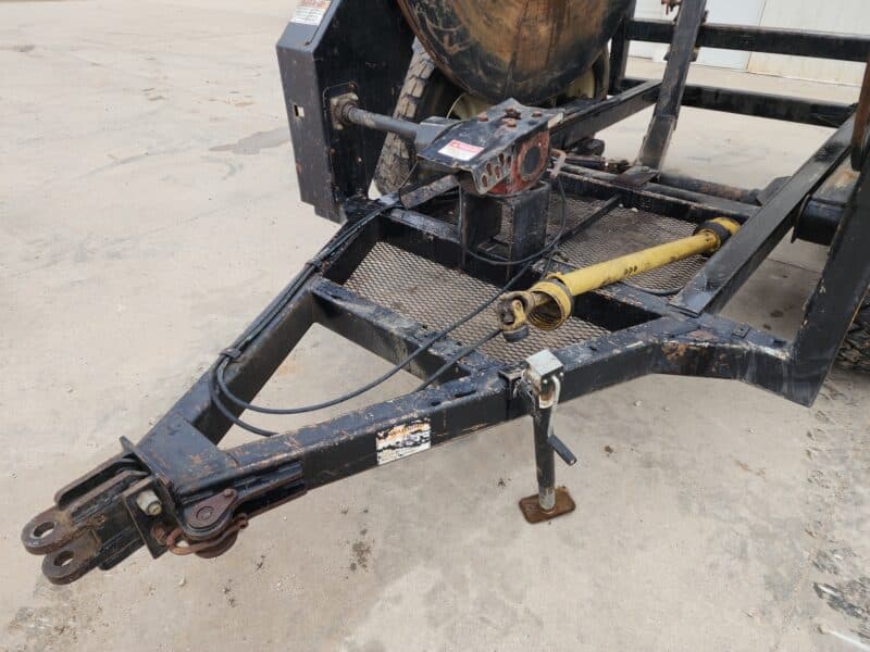 Used Balzer Tandem Axle 9 x 8″ Reel Holds up to 9 hose lengths of 8″ Hose