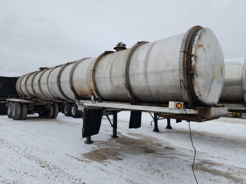 U-4788 1993 Brenner 6700 Gallon Stainless Steel Semi Tanker