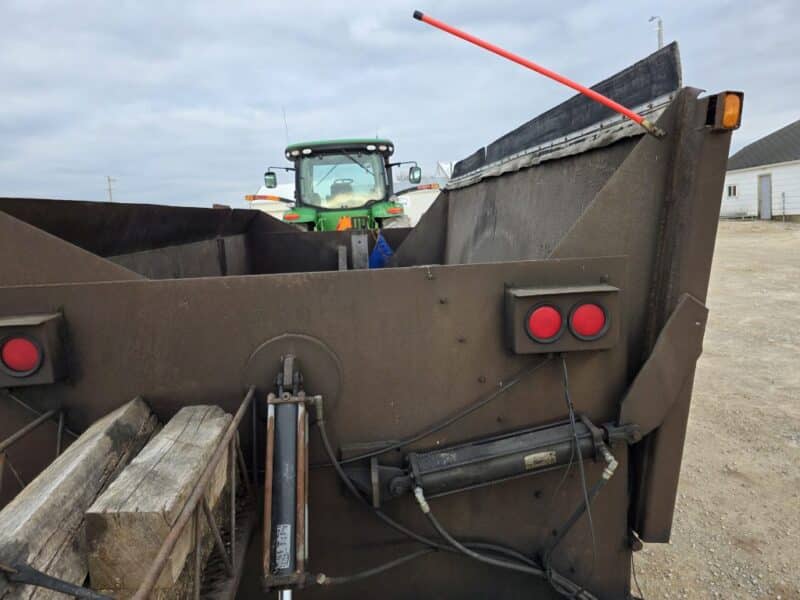 4,000 Gallon Manure Transfer Dumpster