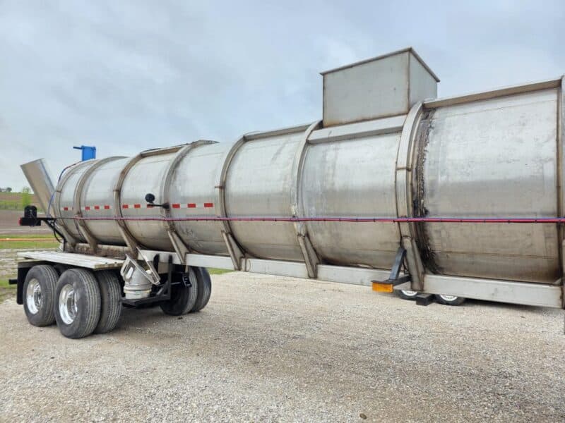 U-4788 1993 Brenner 6700 Gallon Stainless Steel Semi Tanker