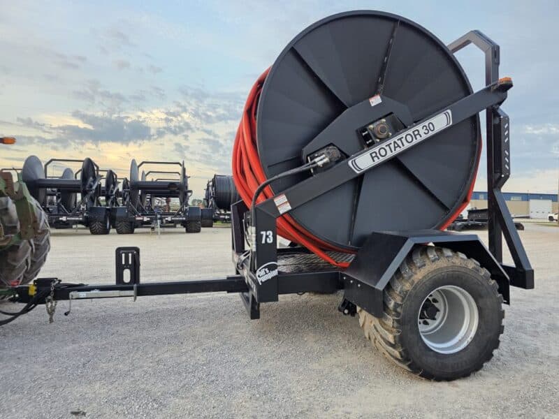 #73 Phil’s Pumping Rotator 30 Hose Reel Holds 10-8″