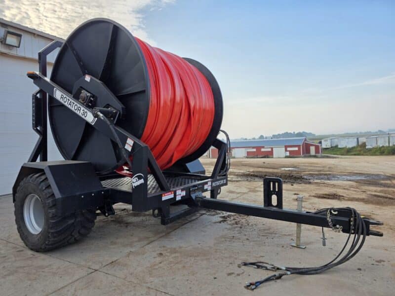 #74 Phil’s Pumping Rotator 30 Hose Reel Holds 10-8″