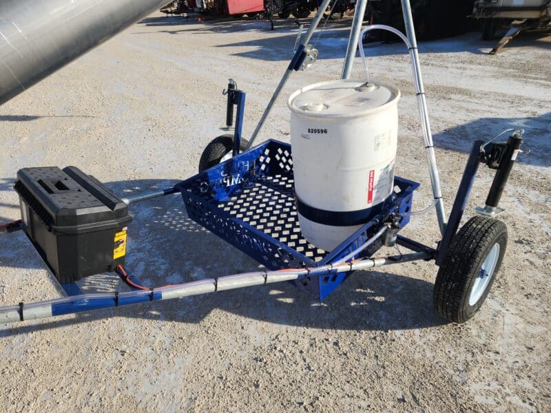 12″ Phil’s Load Stand w.Basket, Foam Injection, Wheel Jacks & Lights.