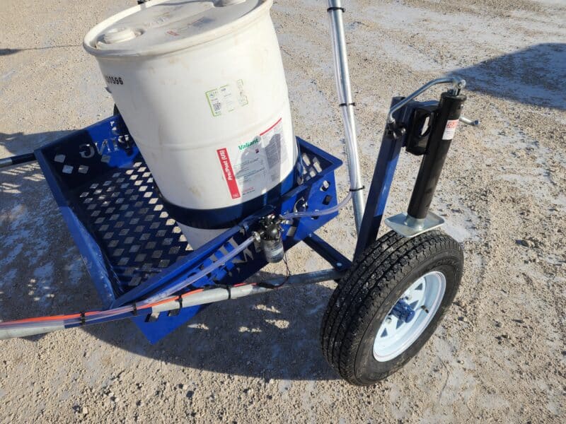 12″ Phil’s Load Stand w.Basket, Foam Injection, Wheel Jacks & Lights.