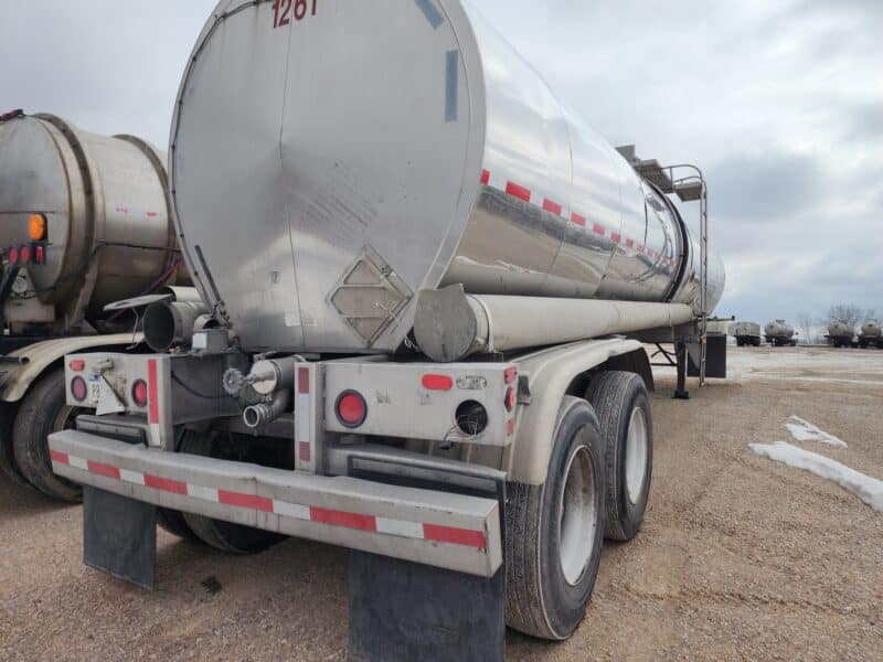 U-4794 1988 Brenner 7000 Gallon Stainless Steel Semi Tanker