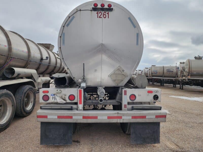 U-4794 1988 Brenner 7000 Gallon Stainless Steel Semi Tanker