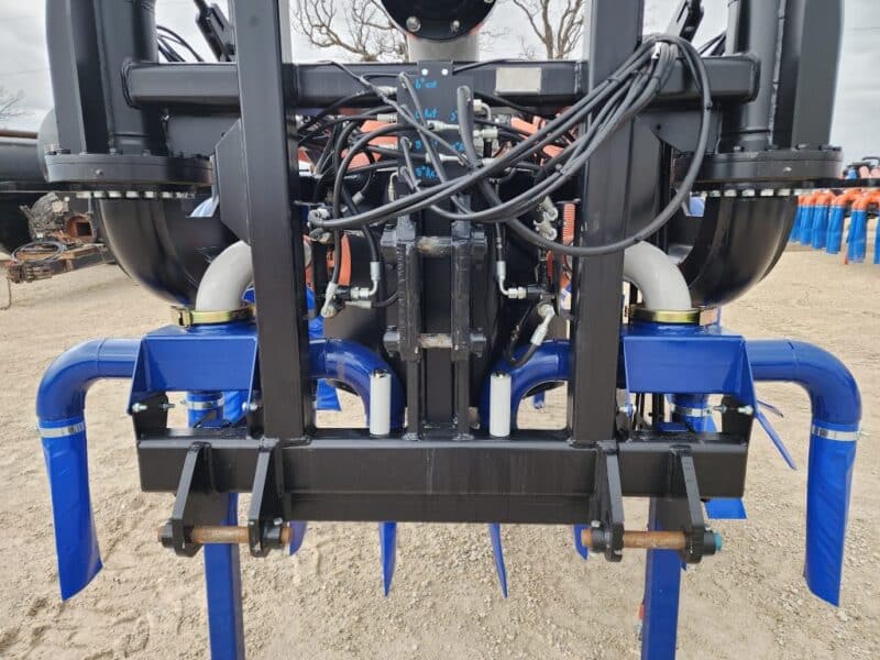 New 48′ Dribble Bar w. H.D. 6″ Stinger w. Mini Manifolds to 4″ Hoses