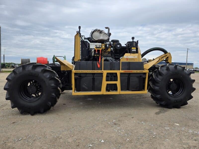 2025 Bazooka FarmStar Wolverine w. 7.1L Cat 300 HP w. 152 Hrs