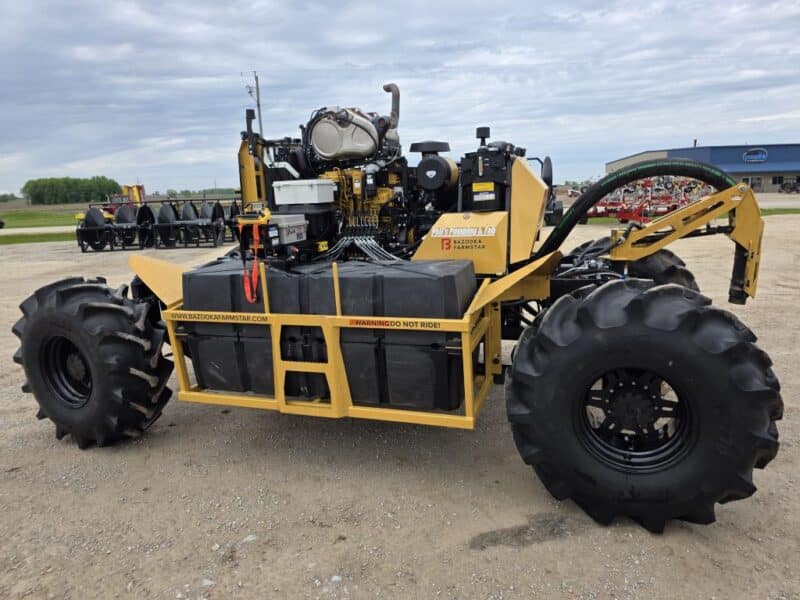 2025 Bazooka FarmStar Wolverine w. 7.1L Cat 300 HP w. 152 Hrs