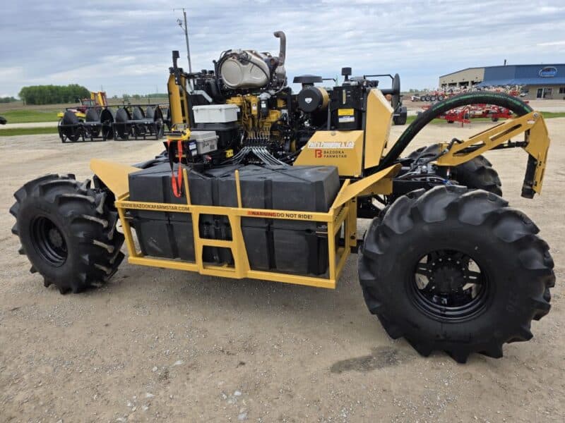 2025 Bazooka FarmStar Wolverine w. 7.1L Cat 300 HP w. 152 Hrs