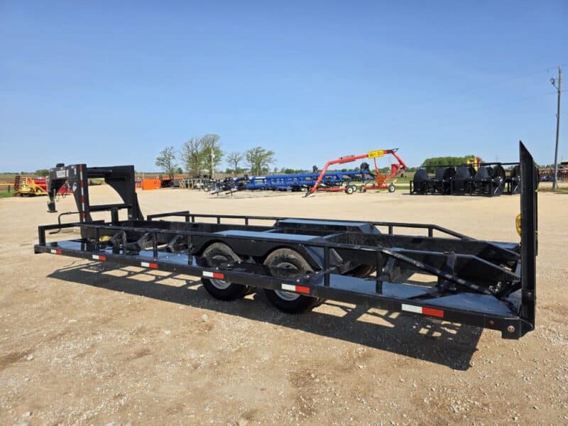 SS EXPRESS Gooseneck Manure Boat Trailer For Wolverine and Crawler Agitation Boats