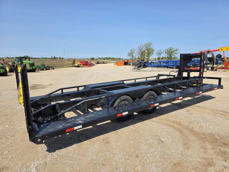 SS EXPRESS Gooseneck Manure Boat Trailer For Wolverine and Crawler Agitation Boats