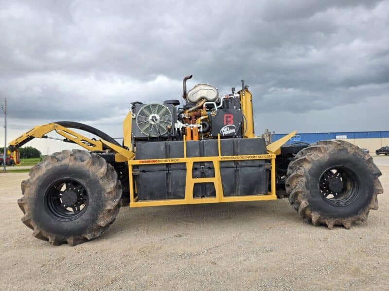2025 Bazooka FarmStar Wolverine w. 7.1L Cat 300 HP w. 119 Hrs