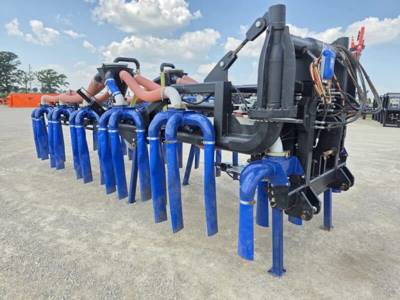 48′ Dribble Bar w. H.D. 6″ Stinger w. Mini Manifolds to 4″ Hoses