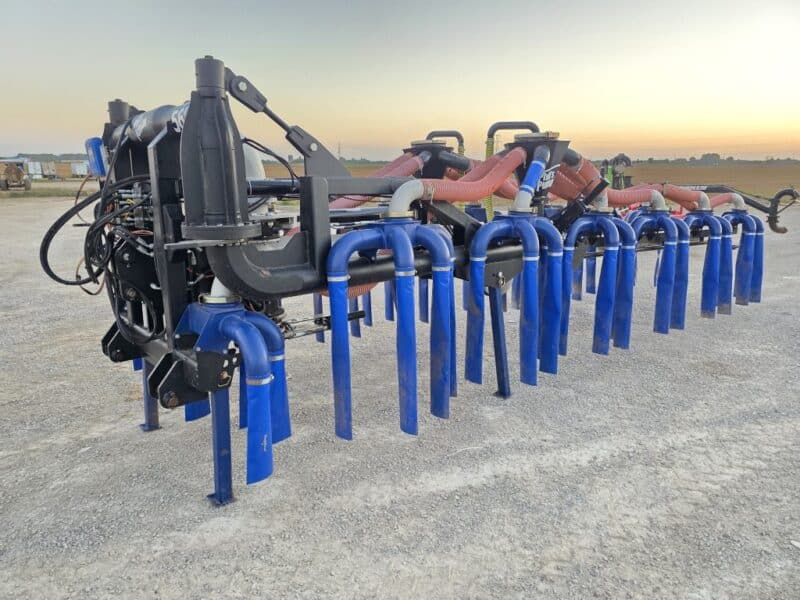 Lightly Used 56′ Dribble Bar w. H.D. 8″ Stinger w. Mini Manifolds to 4″ Hoses