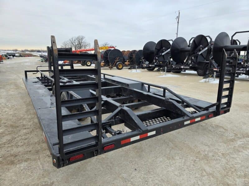 SS EXPRESS Gooseneck Manure Boat Trailer For Wolverine and Crawler Agitation Boats