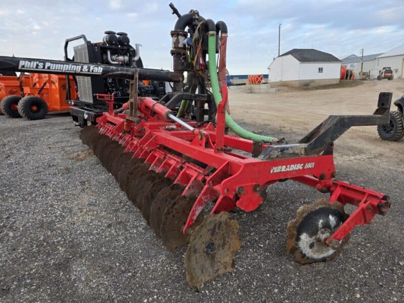 Phil’s Pumping 20′ Pottinger Disc Manure Incorporator w. 6″ Swing pipe