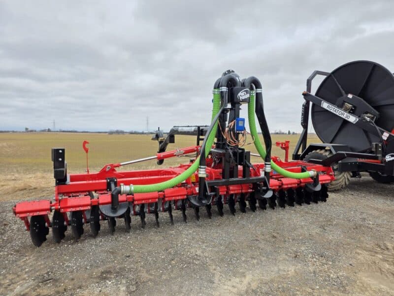 New Phil’s Pumping 20′ Pottinger Disc Manure Incorporator w. 6″ Swing pipe