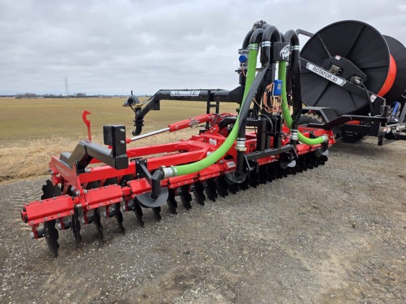 New Phil’s Pumping 20′ Pottinger Disc Manure Incorporator w. 6″ Swing pipe