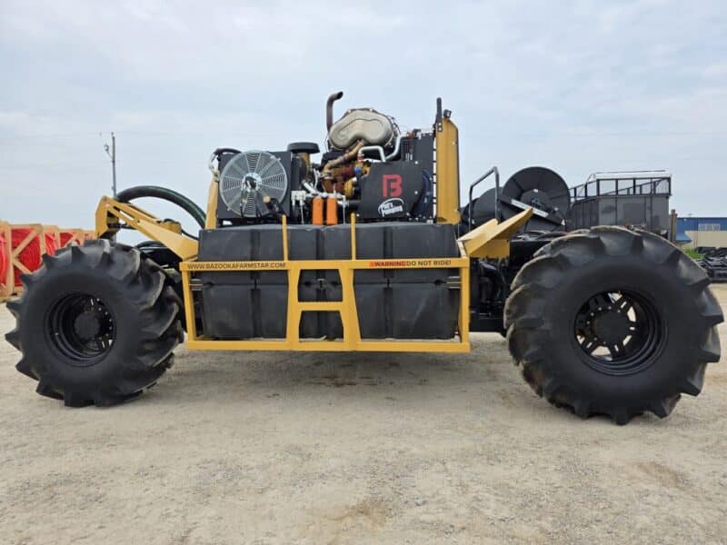 2025 Bazooka FarmStar Wolverine w. 7.1L Cat 300 HP w. 53 Hrs