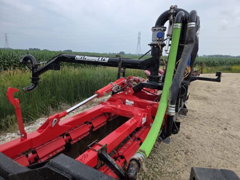 #49 Phil’s Pumping 20′ Pottinger Disc Manure Incorporator w. 6″ Swing pipe