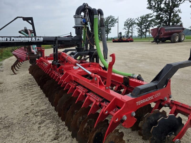 #49 Phil’s Pumping 20′ Pottinger Disc Manure Incorporator w. 6″ Swing pipe
