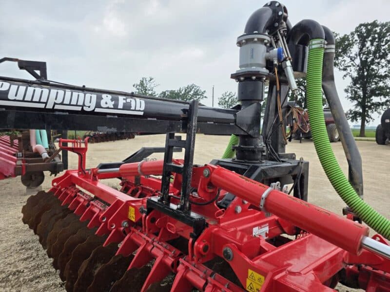 #49 Phil’s Pumping 20′ Pottinger Disc Manure Incorporator w. 6″ Swing pipe