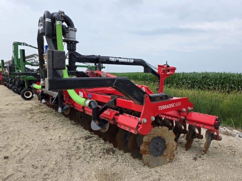 #49 Phil’s Pumping 20′ Pottinger Disc Manure Incorporator w. 6″ Swing pipe