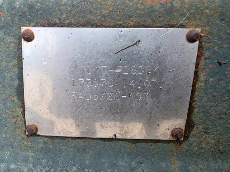 6.8L John Deere Engine Unit w. 4414 Cornell Pump on Trailer.