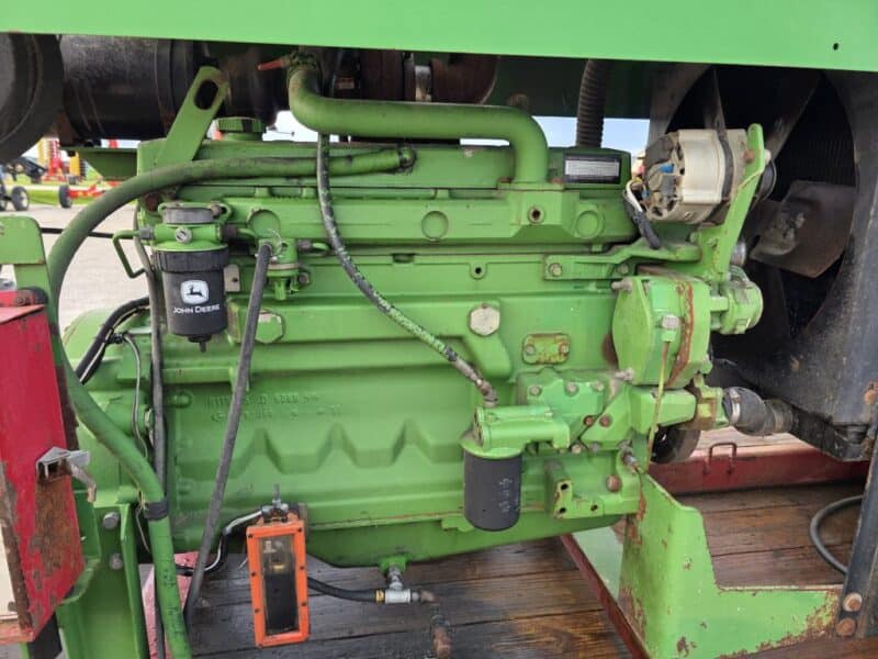 6.8L John Deere Engine Unit w. 4414 Cornell Pump on Trailer.