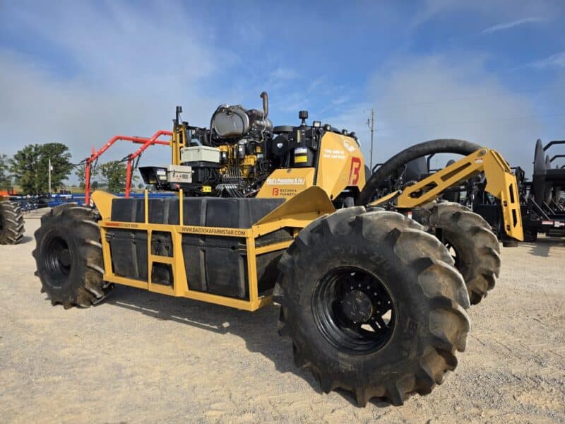2025 Bazooka FarmStar Wolverine w. 7.1L Cat 300 HP w. 128 Hrs