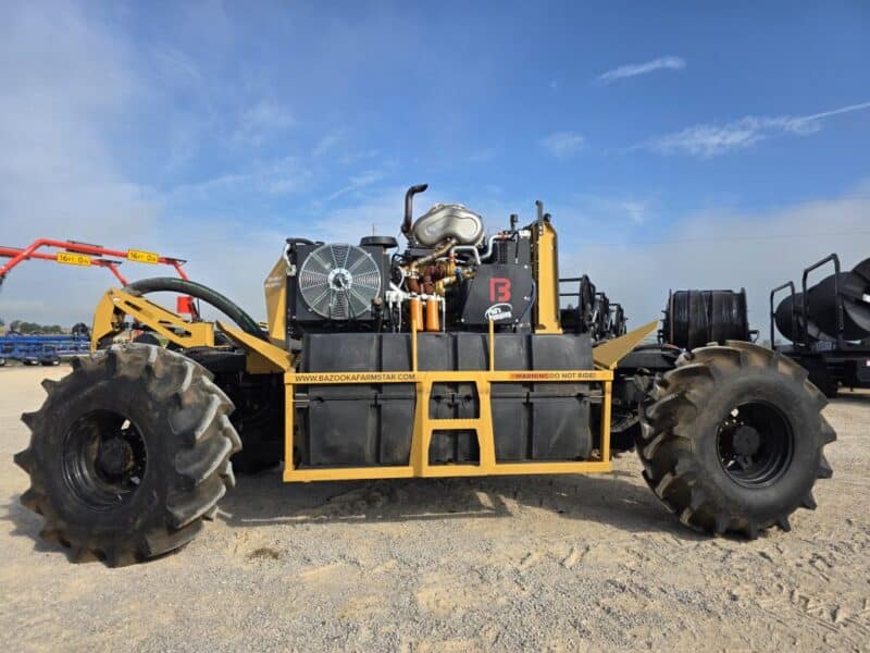 2025 Bazooka FarmStar Wolverine w. 7.1L Cat 300 HP w. 128 Hrs