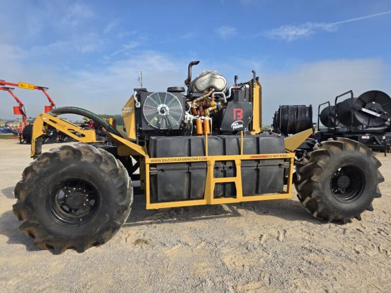 2025 Bazooka FarmStar Wolverine w. 7.1L Cat 300 HP w. 128 Hrs