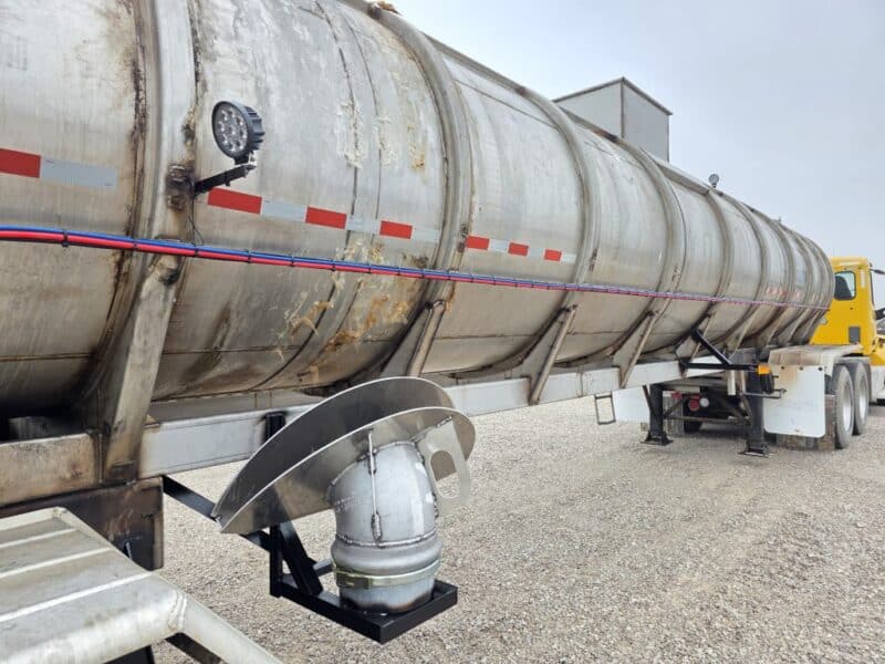 U-4802 1987 STE 7000 Gallon Stainless Steel Semi Tanker