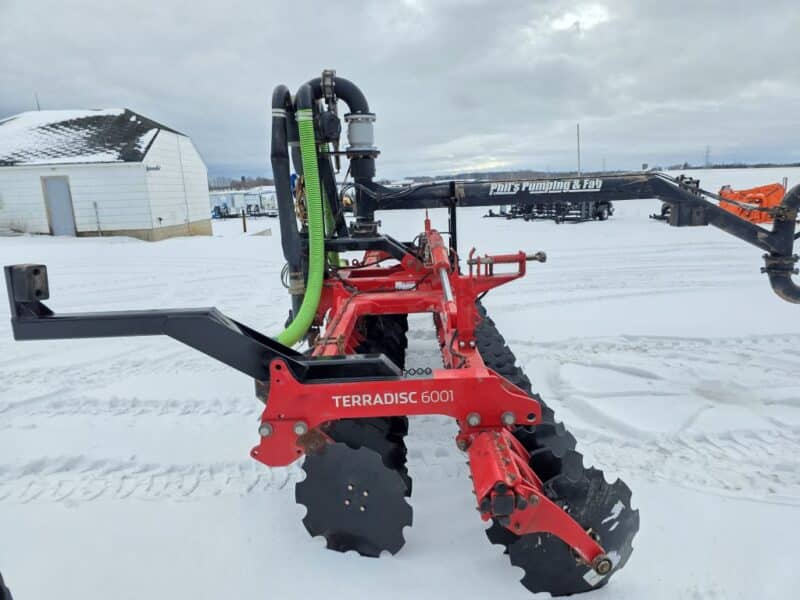 #49 Phil’s Pumping 20′ Pottinger Disc Manure Incorporator w. 6″ Swing pipe