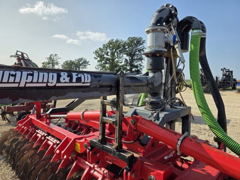 #49 Phil’s Pumping 20′ Pottinger Disc Manure Incorporator w. 6″ Swing pipe