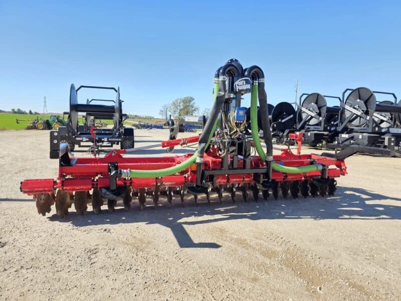 #49 Phil’s Pumping 20′ Pottinger Disc Manure Incorporator w. 6″ Swing pipe
